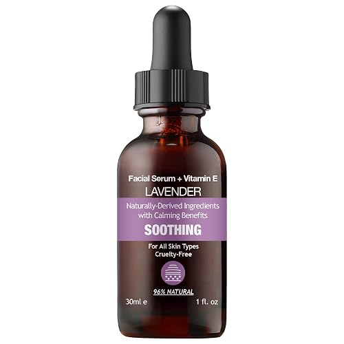 Purifect Lavender Soothing Botanical Facial Oil Serum - Calming Moisturizer with Vitamin E & Squalane, Infused with Botanical Oils to Rejuvenate Beauty & Personal Care Purifect by Symphony Beauty