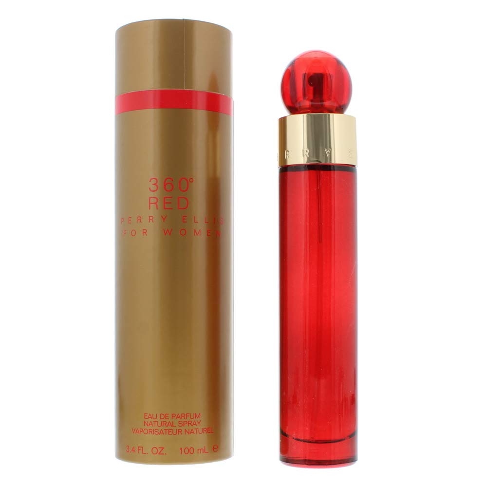 Perry Ellis 360 Red By Perry Ellis For Women. Eau De Parfum Spray 3.4 Oz. Beauty & Personal Care PERRY ELLIS