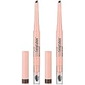 Maybelline Total Temptation Eyebrow Definer Pencil, Deep Brown, 2 Count Beauty & Personal Care MAYBELLINE