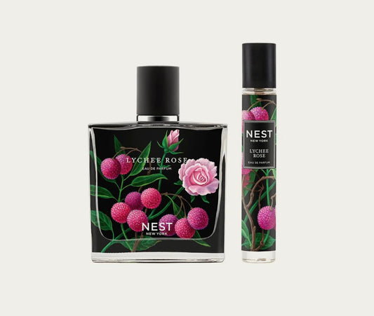 NEST New York Lychee Rose Eau de Parfum 50ml/1.7fl oz + 8mL/0.27fl oz travel size Beauty & Personal Care NEST New York