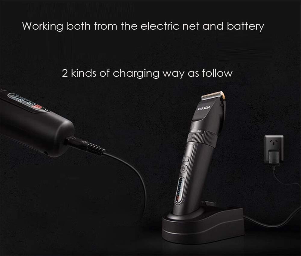 ZUIAI Professional Ceramic Blade Hair Clipper For Men's Hair Clipper Men's Hair Clipper Black Shaving Machine Beauty and Personal Care ZUIAI