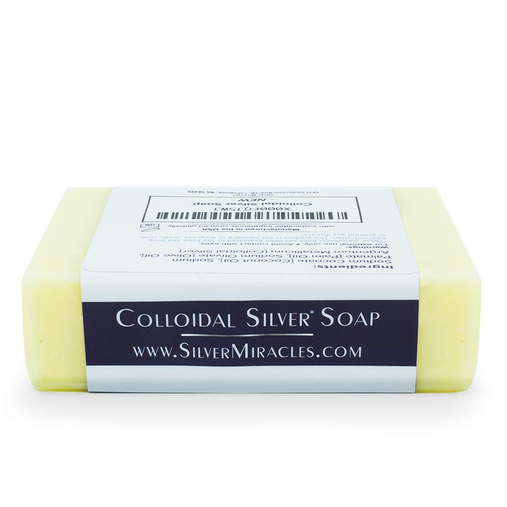 Silver Miracles - Colloidal Silver Soap Beauty & Personal Care Silver Miracles