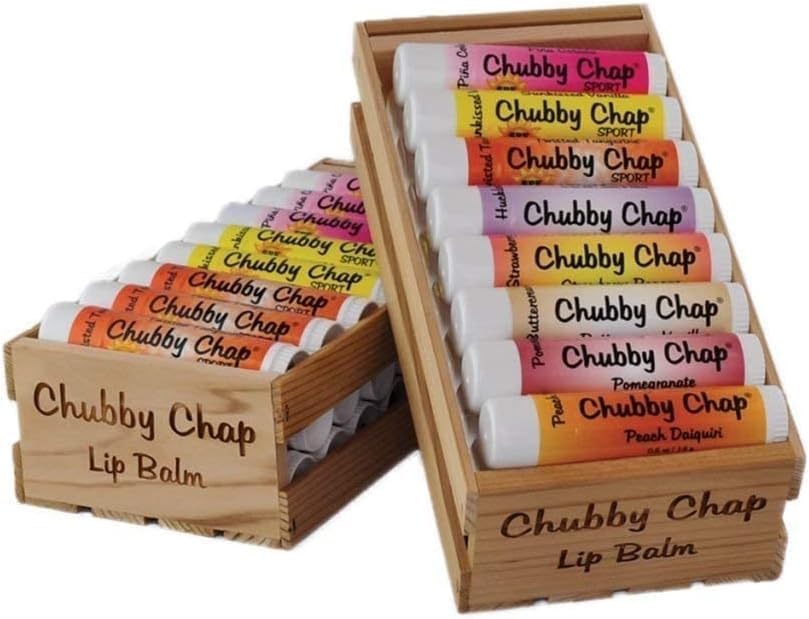 Chubby Chap - Large Jumbo Natural Lip Balm - 24 Pack Variety Pack Beauty and Personal Care Chubby Chap
