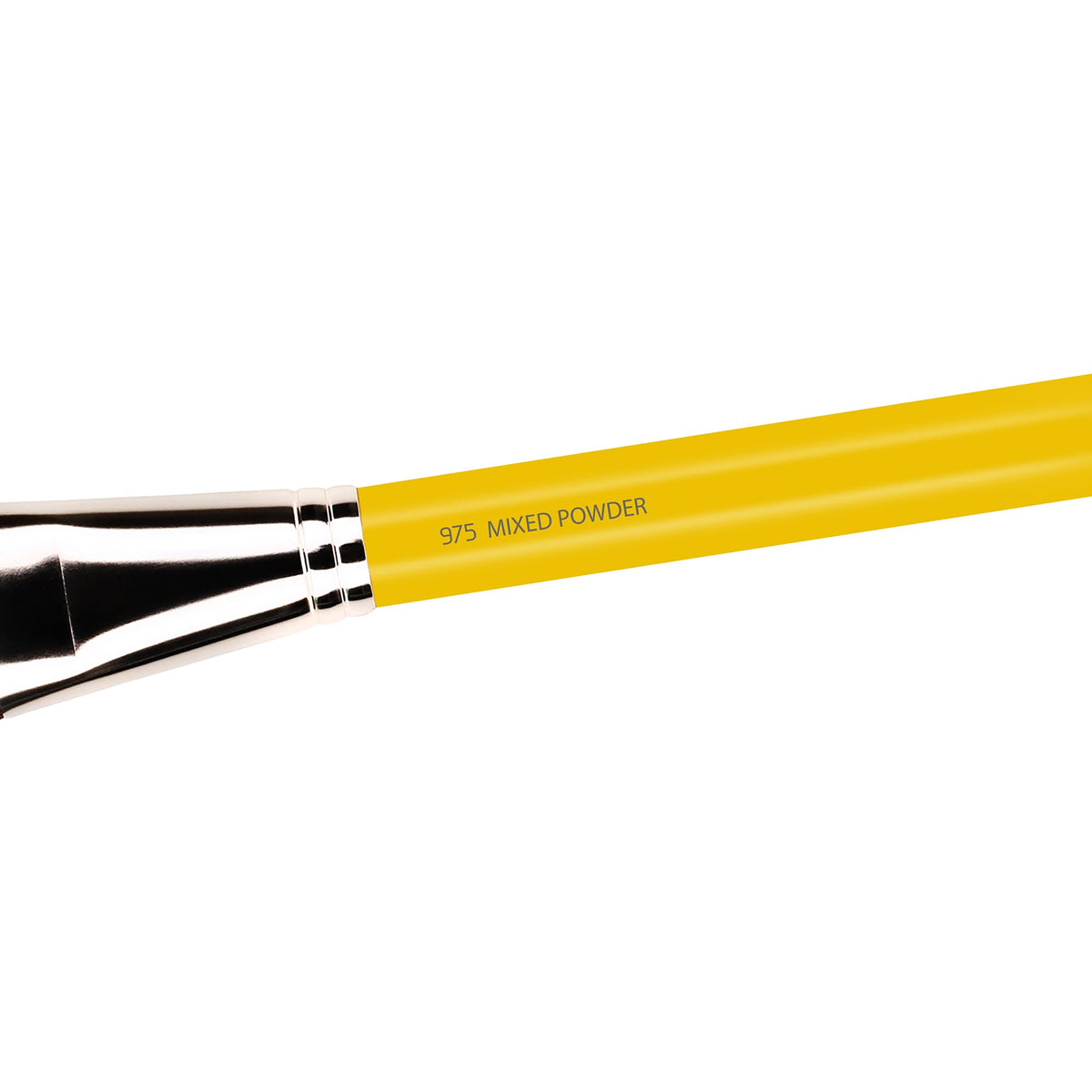 Bdellium Tools Professional Makeup Brush - Studio Series 975 Mixed Powder - With Soft Synthetic Fibers, For Powder Application (Yellow, 1pc)