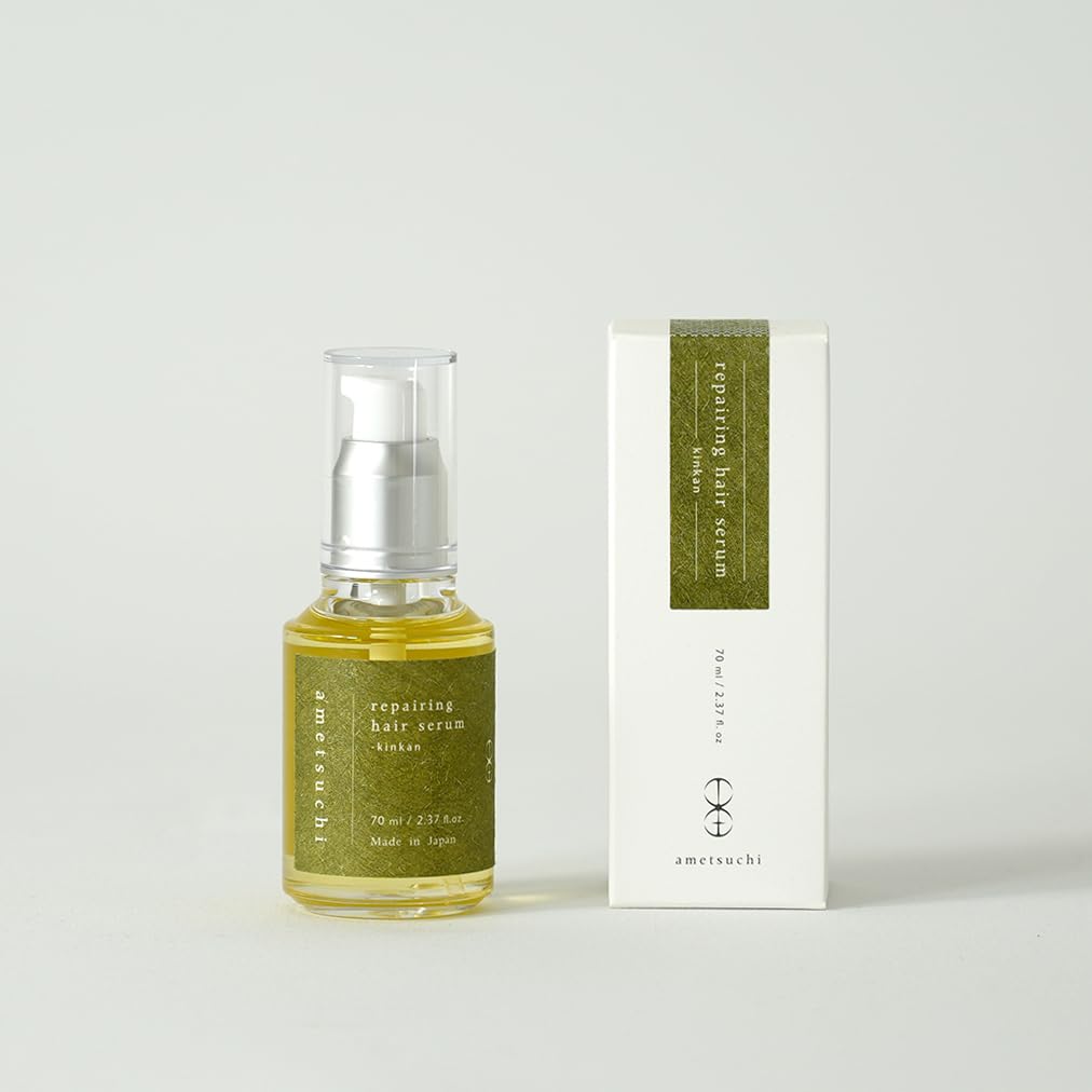 ametsuchi Repairing Hair Serum with Hinoki, Lightweight Oil, Revitalizes Dry or Damaged Hair and restores Shine, Made in Japan Beauty & Personal Care ametsuchi