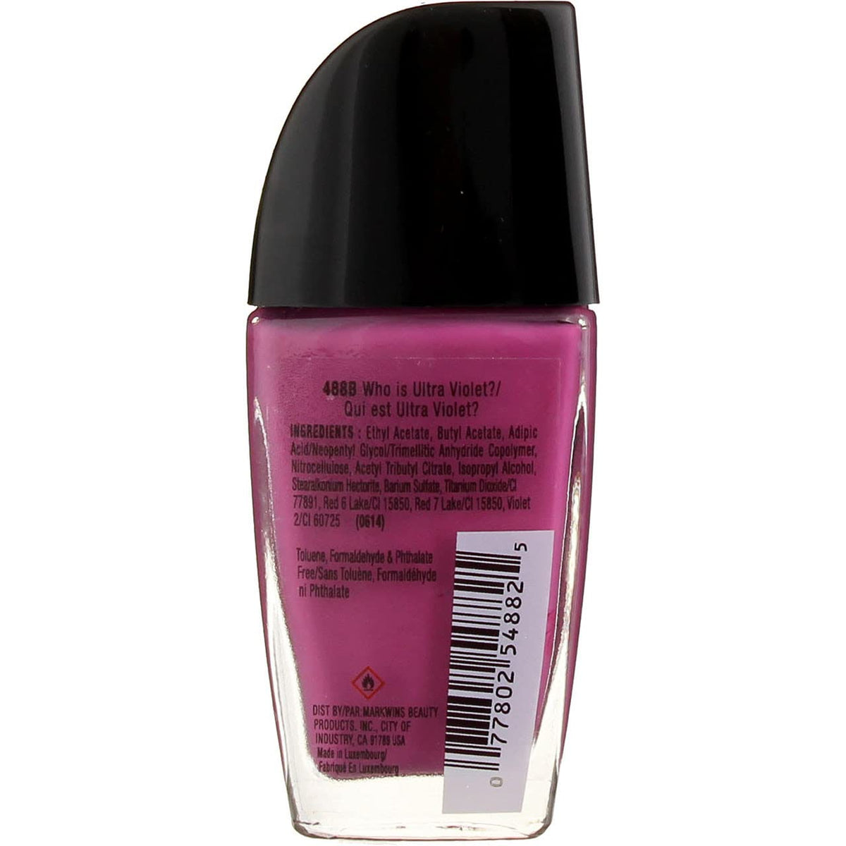 Wnw Nail Clr 488b Ulta Vi Size 0.41o Wet & Wild Wild Shine Nail Color 488b Who Is Ulta Violet? 0.41fl Oz