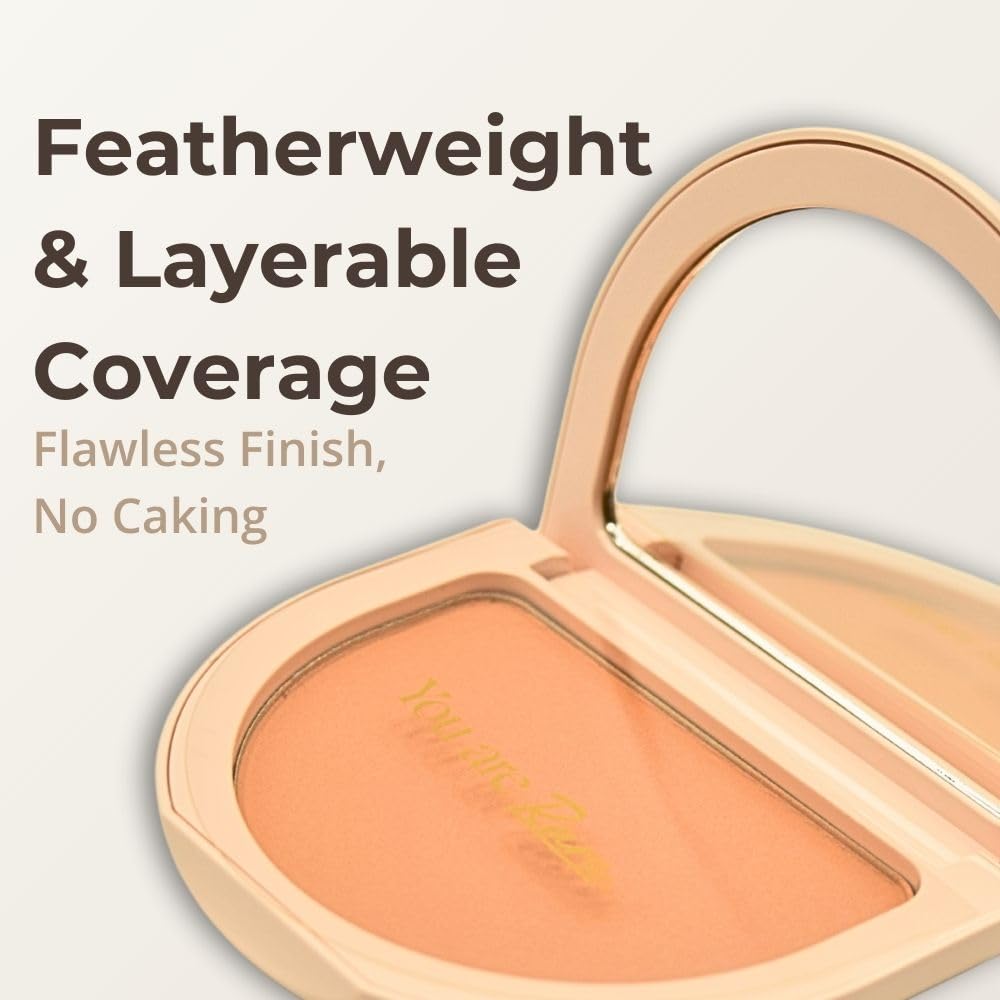 Rare Beauty True to Myself Tinted Pressed Talc-Free Finishing Powder - Light Beige - Light Medium with Neutral Peach Undertone Beauty & Personal Care Rare Beauty