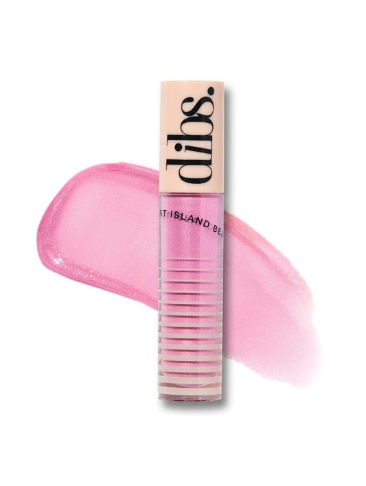 DIBS beauty Go To Glossy Balm Lip Gloss Topper, 0.20 Ounce (Rock Candy) Beauty & Personal Care DIBS