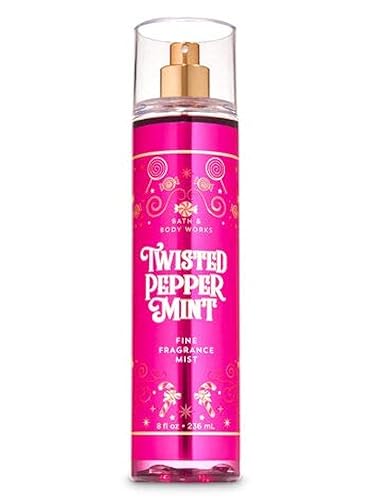 Bath & Body Works Twisted Peppermint Fragrance Mist 8 Oz Beauty & Personal Care Bath & Body Works