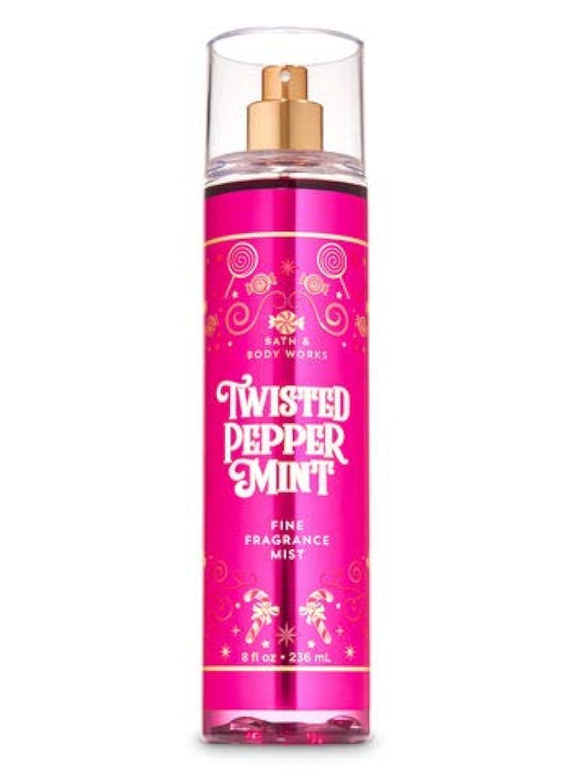 Bath & Body Works Twisted Peppermint Fragrance Mist 8 Oz Beauty & Personal Care Bath & Body Works
