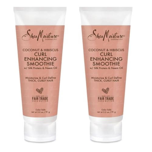 Coconut and Hibiscus Curl Enhancing Smoothie by Shea Moisture for Women - 3.2 oz Cream - Pack of 2 Beauty & Personal Care Shea Moisture