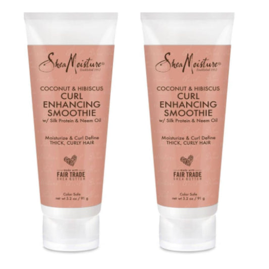Coconut and Hibiscus Curl Enhancing Smoothie by Shea Moisture for Women - 3.2 oz Cream - Pack of 2 Beauty & Personal Care Shea Moisture
