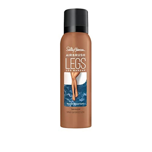 Sally Hansen Airbrush Legs®, Leg Spray-On Makeup, Tan Glow, Easy Application, Flawless Looking Legs, Water Resistant, Transfer Proof Beauty & Personal Care Sally Hansen