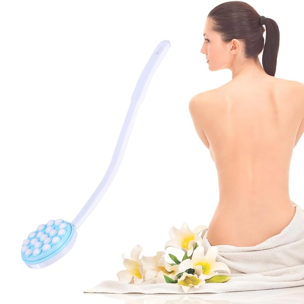 Joyzan Back Lotion Applicator, Long Handled Shower Massager Roll Brush Wand Beauty and Personal Care Joyzan