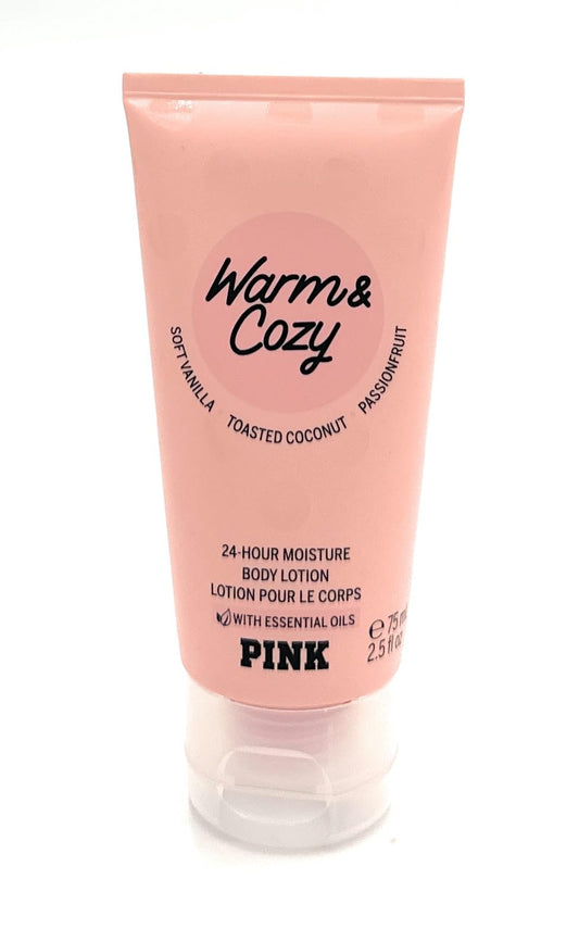 Victoria's Secret 24 Hour Moisture Body Lotion Warm & Cozy 2.5 Fl Oz