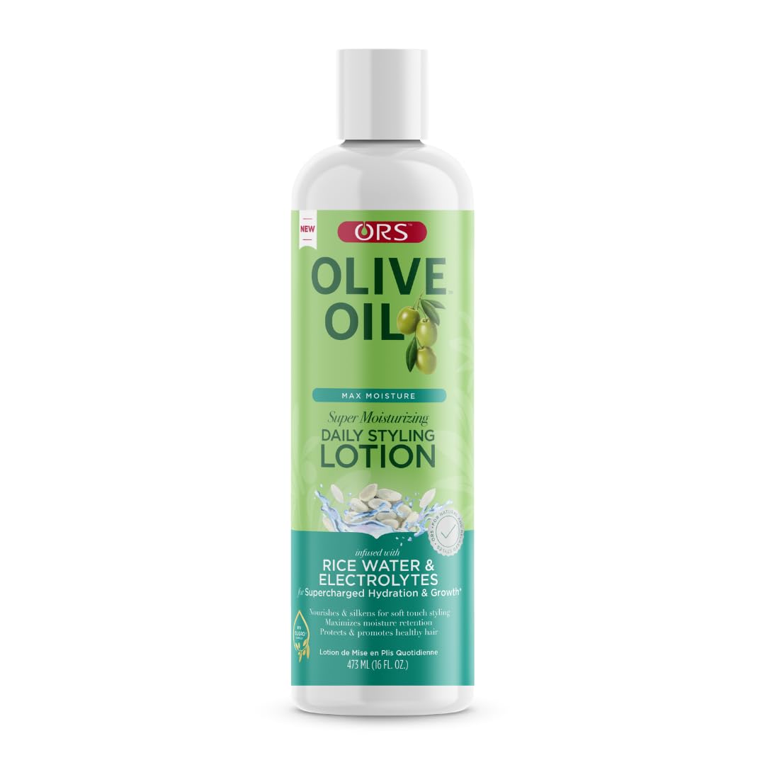 ORS Olive Oil Max Moisture Super Moisturizing Daily Styling Lotion 16 Ounces Beauty & Personal Care ORS