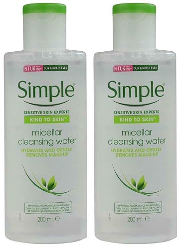Simple Micellar Cleansing Water, 6.7 Ounce (2 Pack) Beauty & Personal Care Simple
