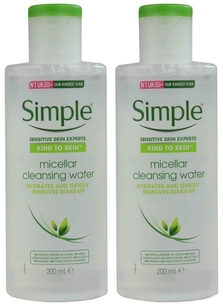 Simple Micellar Cleansing Water, 6.7 Ounce (2 Pack) Beauty & Personal Care Simple