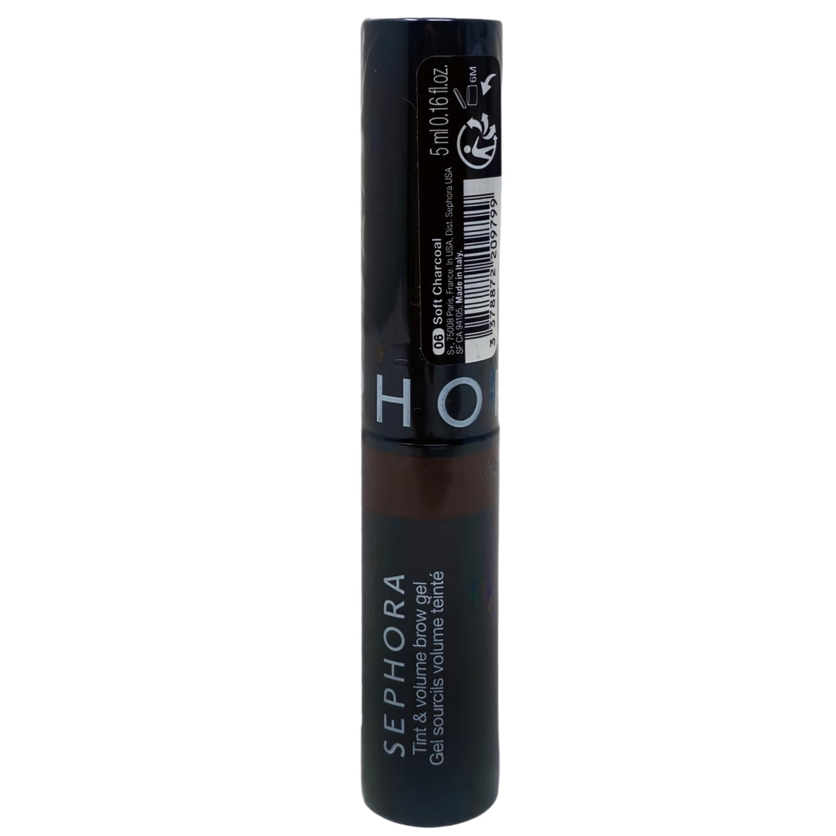 Sephora Collection Tint & Volume Brow Gel - 06 Soft Charcoal (5 mL / 0.16 fl oz)