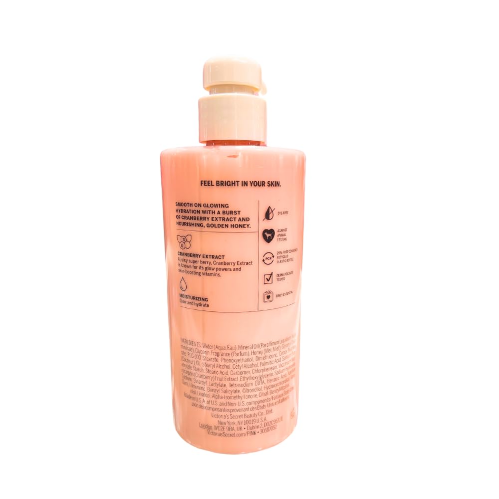 Victoria's Secret PINK Honey Cranberry Body Lotion 14 fl oz - Limited Edition Beauty & Personal Care Victoria's Secret