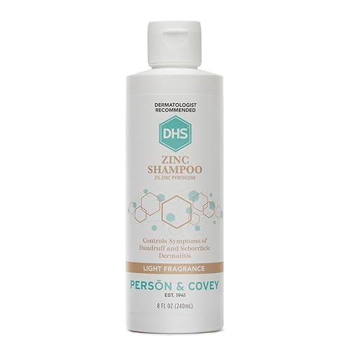 DHS Zinc Shampoo - Dandruff Shampoo - for Flaky and Dry Scalp with 2% Zinc Pyrithione, 8 oz Beauty & Personal Care DHS