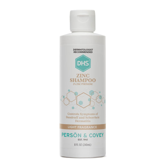 DHS Zinc Shampoo - Dandruff Shampoo - for Flaky and Dry Scalp with 2% Zinc Pyrithione, 8 oz Beauty & Personal Care DHS
