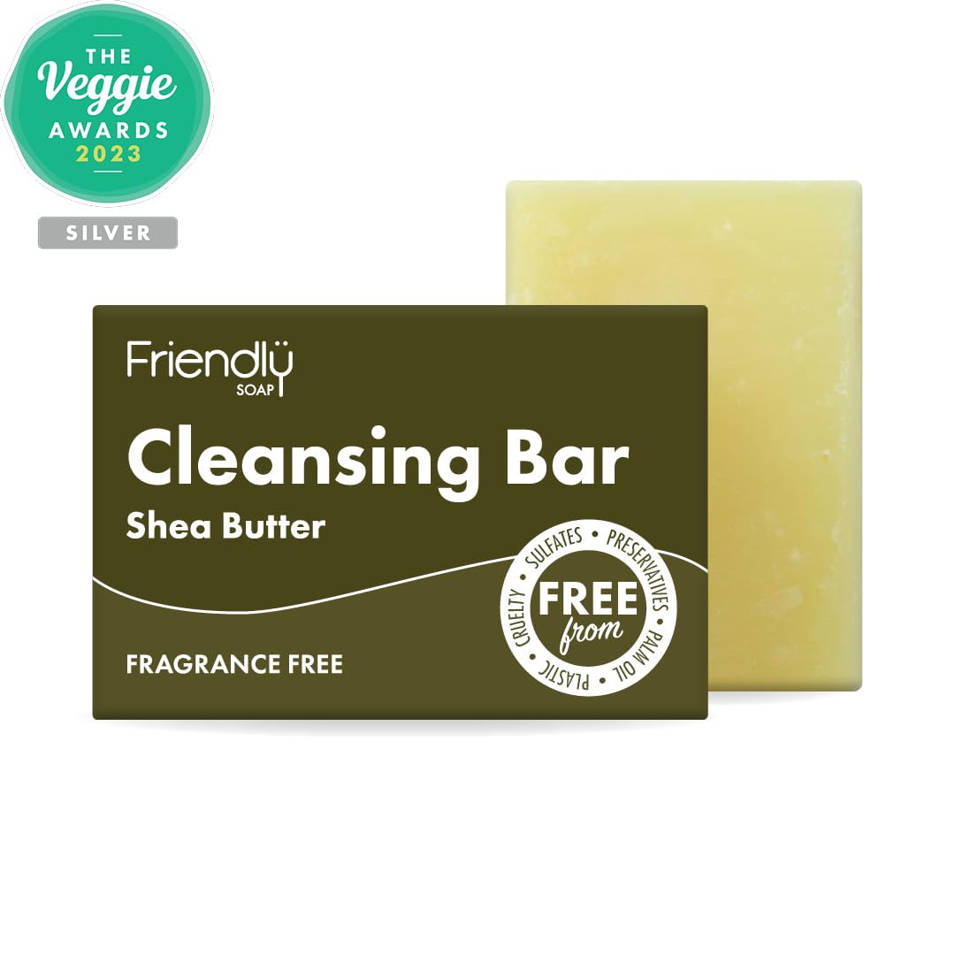 Friendly Soap Natural Handmade Shea Butter Facial Cleansing Bar by Friendly Soap Beauty & Personal Care Friendly Soap