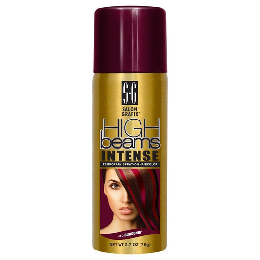 Salon Grafix High Beams Intense Temporary Spray - Burgundy for Unisex - 2.7 oz Hair Color Beauty & Personal Care Salon Grafix
