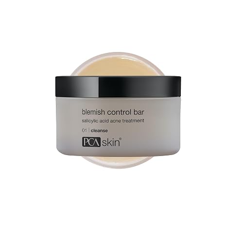 PCA SKIN Blemish Control Acne Cleanser Bar with 2% Salicylic Acid, Acne Wash for Face and Body, 3.2 fl oz Jar Beauty & Personal Care PCA SKIN