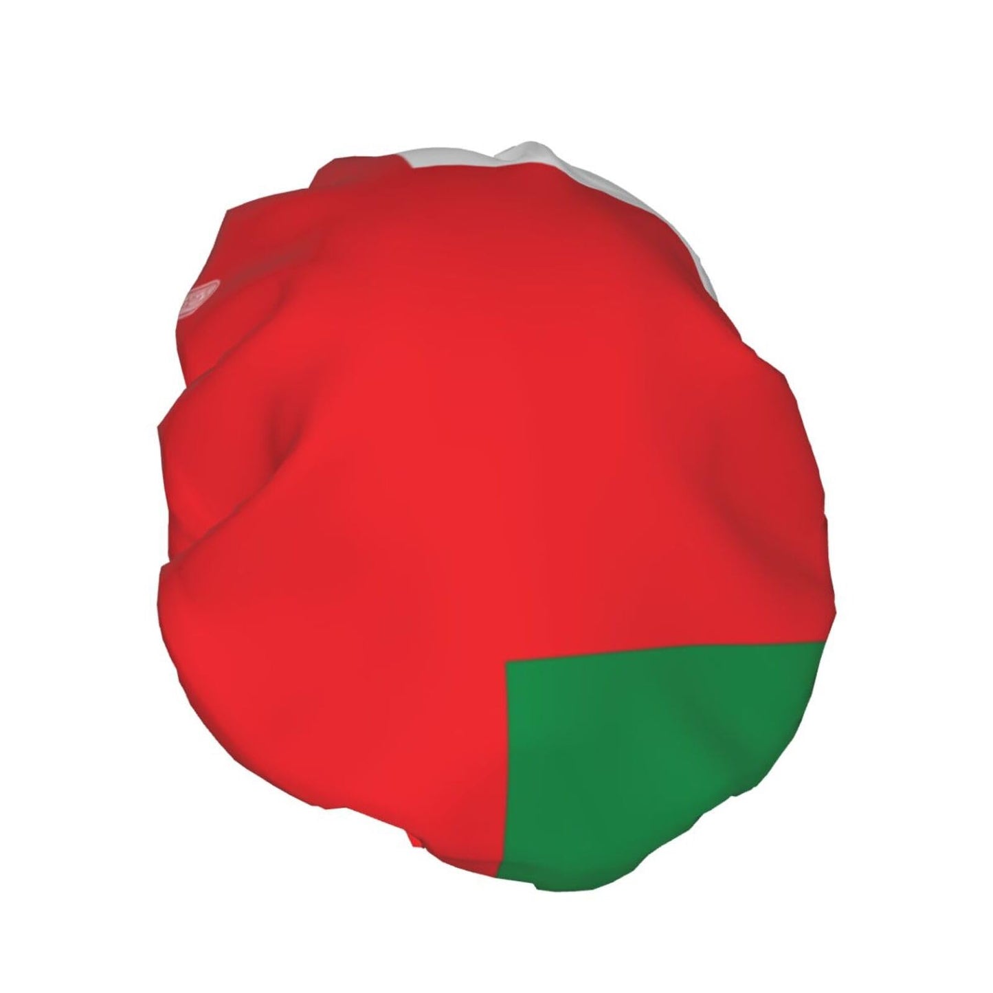 Oman Flag Prints Shower Cap Double Layer Lined Waterproof Bathing Shower Hat Beauty and Personal Care Hayyett