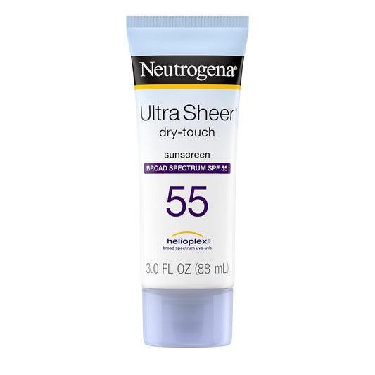 Neutrogena Ultra Sheer Dry-Touch Sunscreen Broad Spectrum SPF 55, 3 fl. oz. Beauty & Personal Care Neutrogena