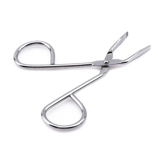 Stainless Steel Scissors Shaped Eyebrow Clip Tweezers Clamp Clipper Tool Stainless Steel Eyebrow Removal Tool Make Up Beauty and Personal Care CCZKXZXY