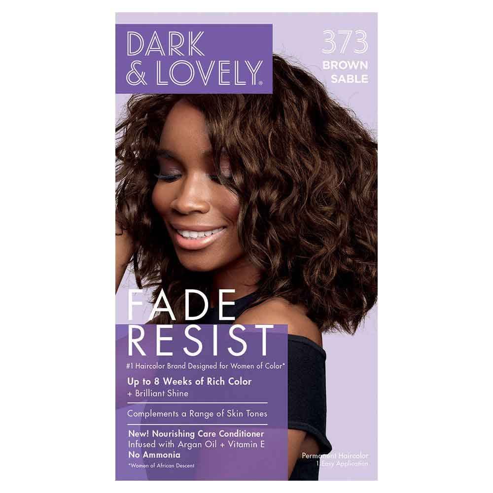 Dark And Lovely fade resist, brown sable rich conditioning color Beauty & Personal Care SoftSheen