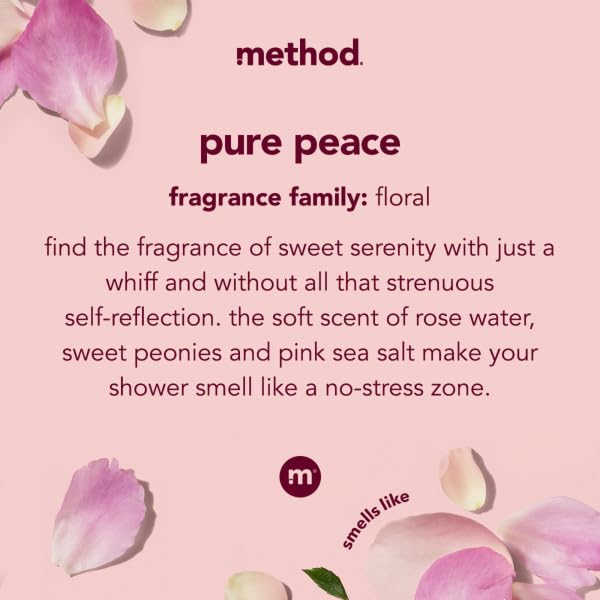 Method Body Wash Variety, 1 Daily Zen, 1 Pure Peace, 18 OZ Each, 1 CT Beauty & Personal Care Method