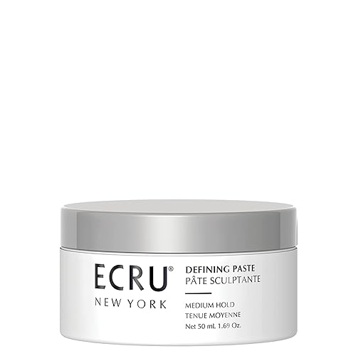 ECRU New York Defining Paste, Medium Hold Hair Wax, Styling Cream, Texturizing Hair Products, Travel Size Pomade, 1.69oz Beauty & Personal Care Ecru New York