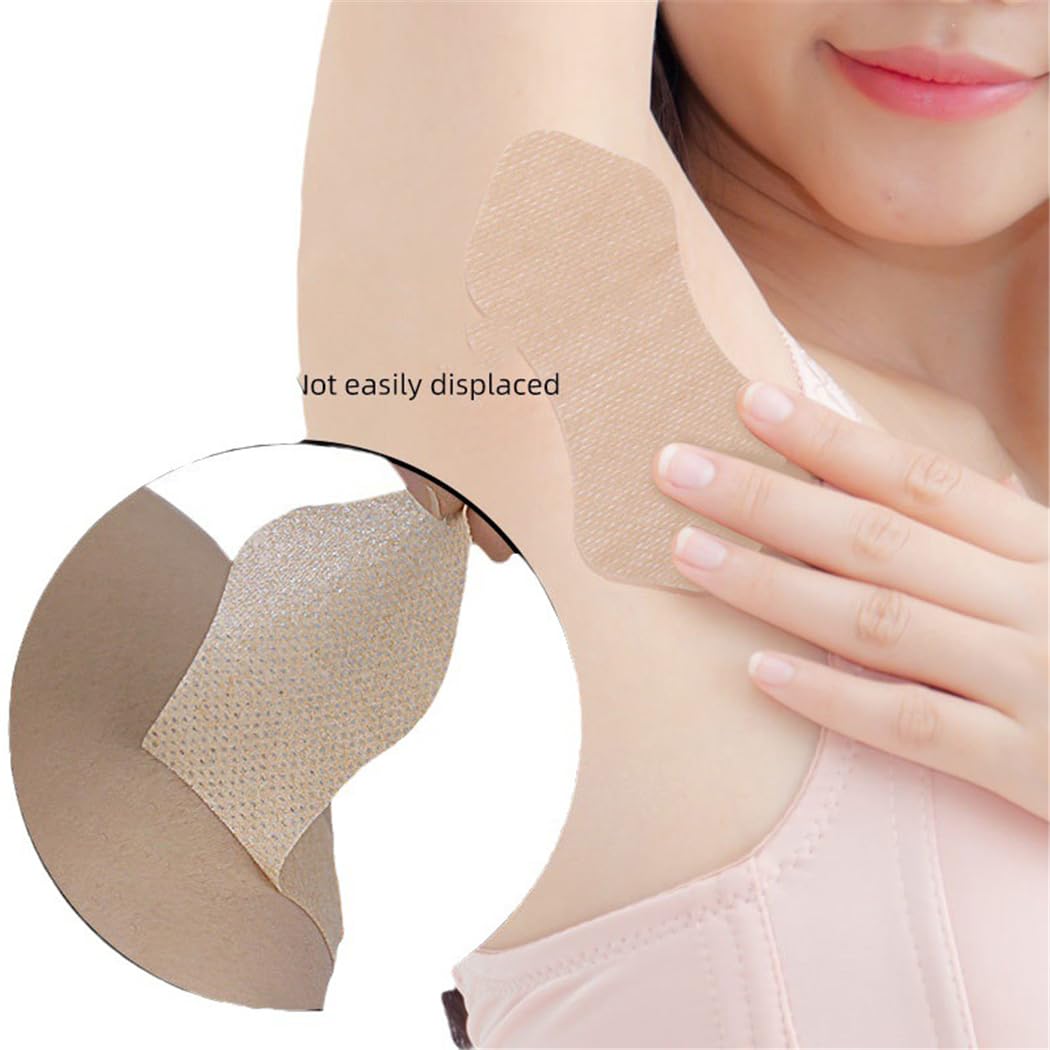Armpit Sweat Pads, 20 Pcs Disposable Underarm Sweat Pads, Invisible Self-adhesive Cotton Armpit Antiperspirant Stickers, Breathable & Comfortable Beauty and Personal Care Price Xes