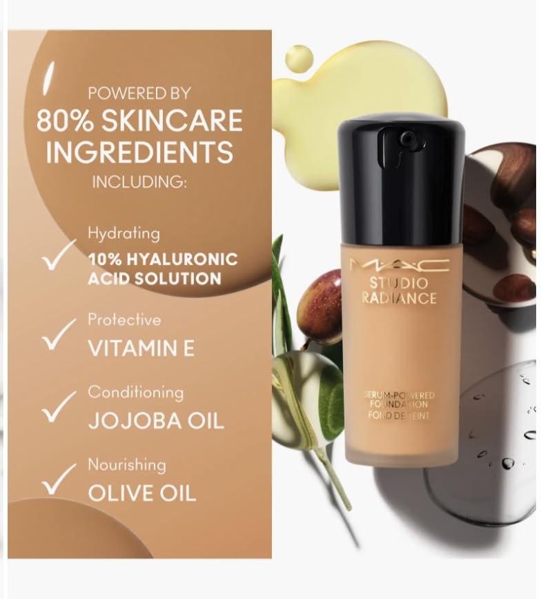 MAC Studio Radiance Serum Powered Foundation NC45 Beauty & Personal Care MAC