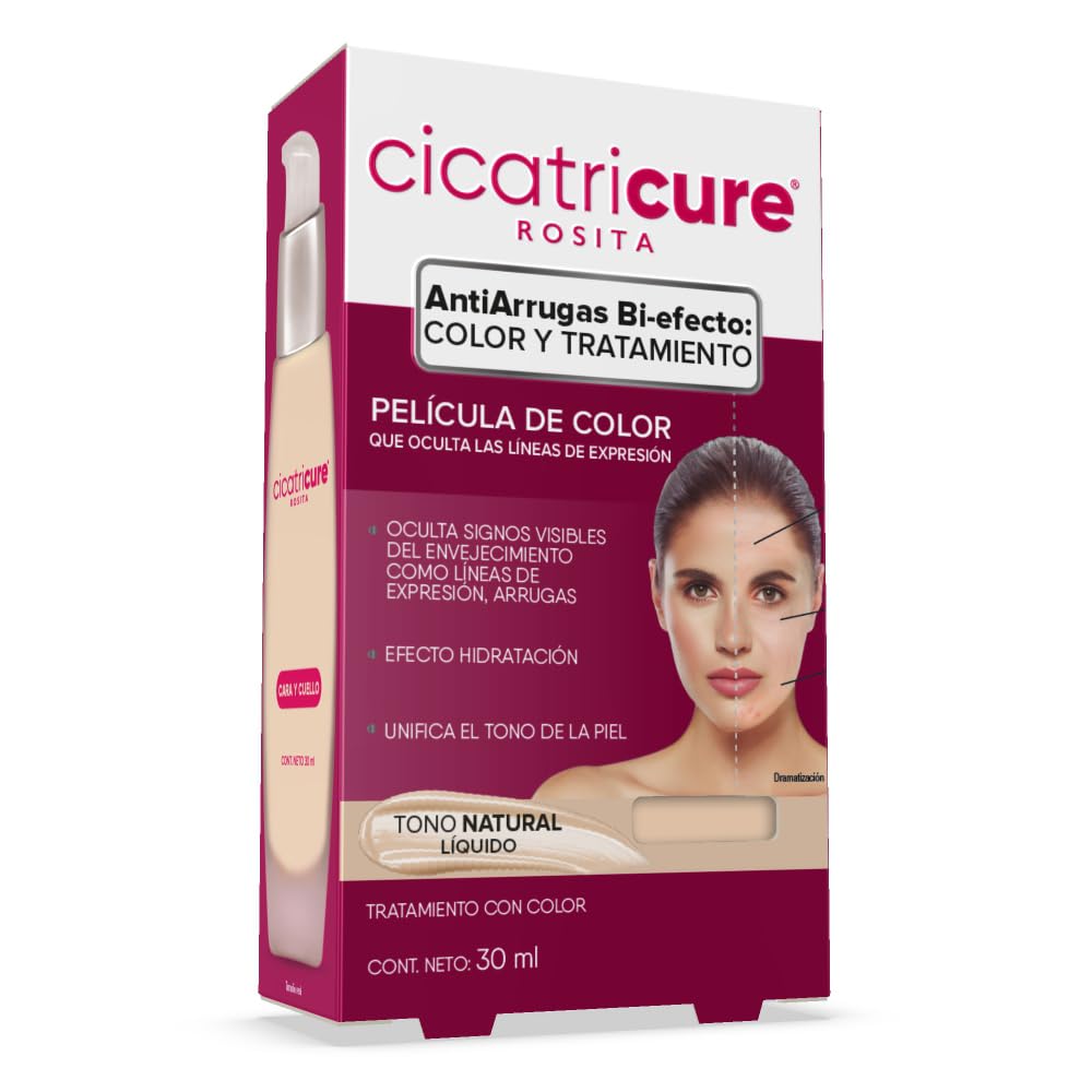 Cicatricure Maquillaje Liquido Tono Natural/Liquid Make Up Natural Tone 30ml Beauty & Personal Care Cicatricure