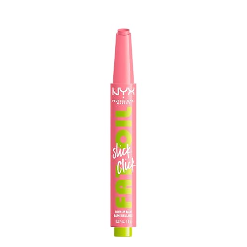 NYX PROFESSIONAL MAKEUP Fat Oil Slick Click, Lightweight, Buildable, Pigmented Vegan Lip Balm - Clout Beauty & Personal Care NYX PROFESSIONAL MAKEUP