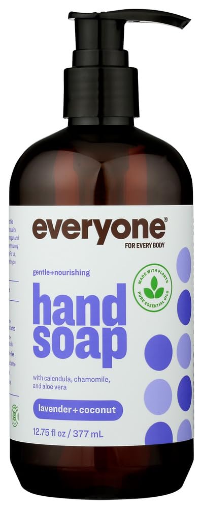 Everyone Lavender Coconut Hand Soap, 377 ML Beauty & Personal Care Everyone