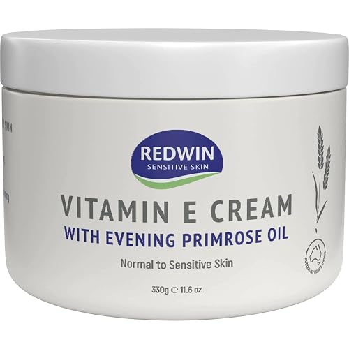 Redwin #MC VITAMIN E CREAM 300G -Nourish and soften your skin Moisturiser with Vitamin E and Evening Primrose Oil. Beauty & Personal Care REDWIN