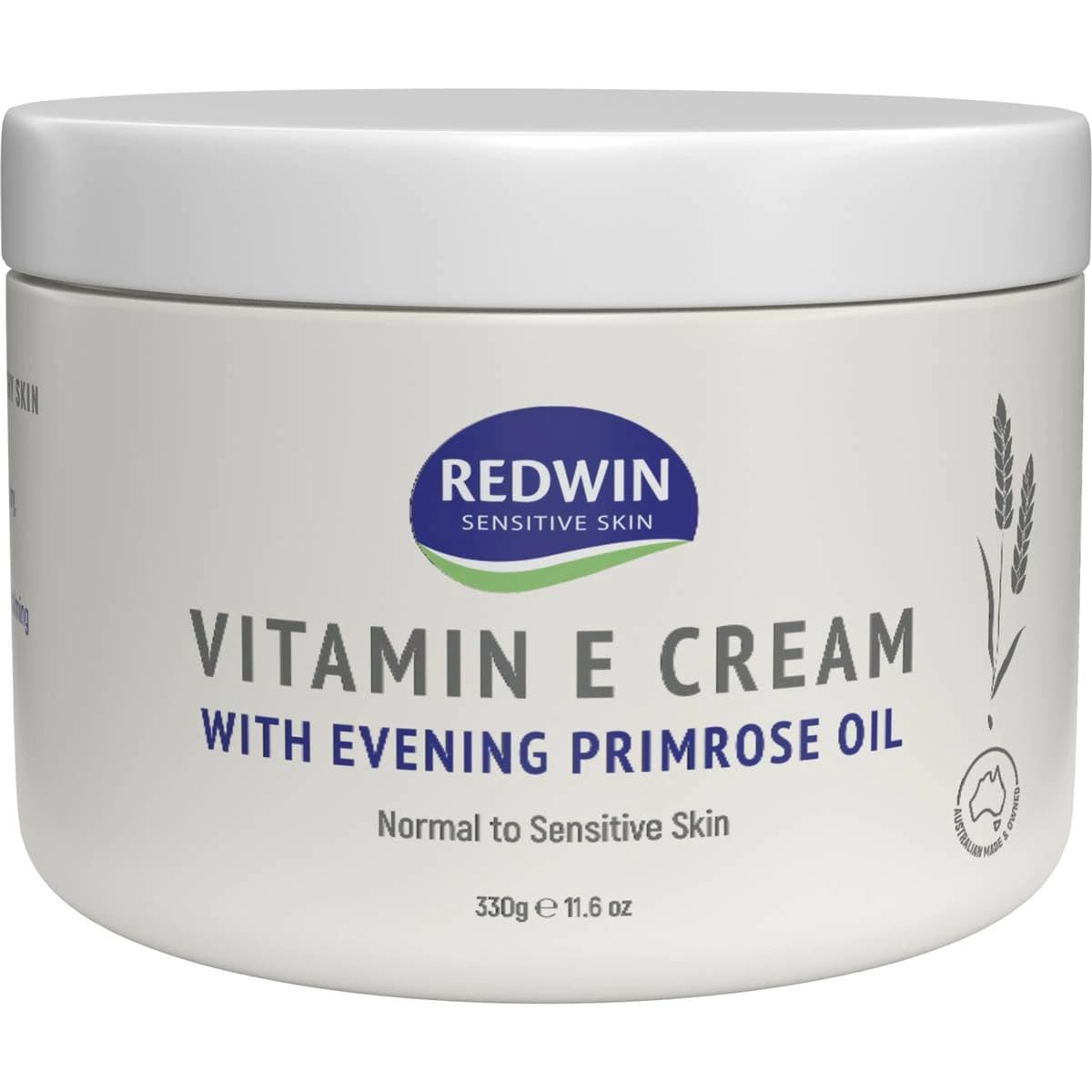 Redwin #MC VITAMIN E CREAM 300G -Nourish and soften your skin Moisturiser with Vitamin E and Evening Primrose Oil. Beauty & Personal Care REDWIN
