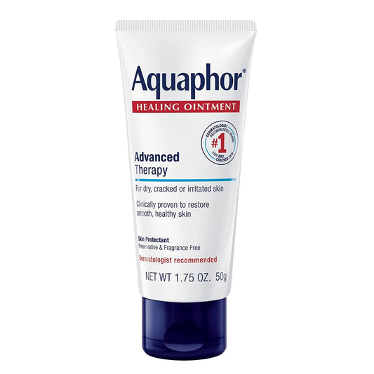 Aquaphor Healing Ointment - Pack of 6, Protectant for Dry Cracked Skin, Dry Hands, Travel Size - 1.75 oz. Tube Beauty & Personal Care Aquaphor