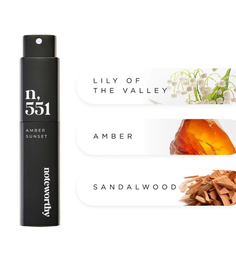 Noteworthy Essentials Trio Travel Spray Bundle - 3-Piece Fragrance Set for Men & Women, Long-Lasting Perfume, TSA-Approved, Perfect for Gift Giving Beauty & Personal Care Noteworthy