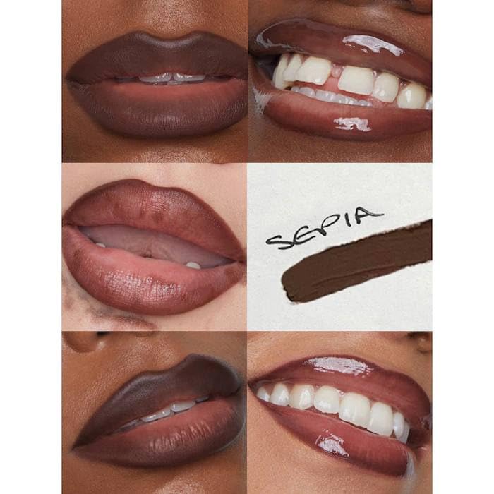 REFY Lip Sculpt Sepia + Bonus Entel Pomegranate Sheet Masque with Collagen Beauty and Personal Care REFY