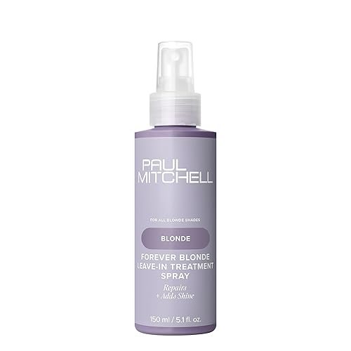 Paul Mitchell Forever Blonde Leave-In Treatment Spray, Repairs + Adds Shine, Ideal For Bleached + Lightened Hair, 5.1 fl. oz Beauty & Personal Care Paul Mitchell