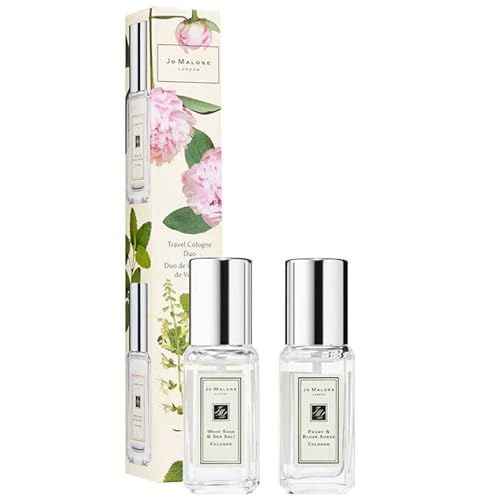 Jo Malone London Wood Sage & Sea Salt/Peony & Blush Suede Mini Cologne Set Beauty & Personal Care Jo Malone
