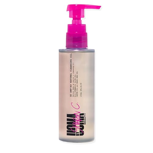 UOMA Cleansing Oil by Sharon C - Go Awf Au Naturel Cleansing Oil. Face Wash & Make Up Remover for All Skin Types, Hydrating Oil Cleanser with Natural Beauty & Personal Care UOMA Beauty