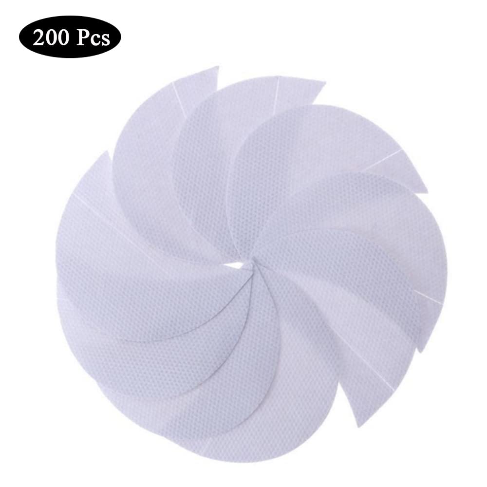 ForSewian 200 Pcs Eyeshadow Shields, Professional Lint Free Eye Pad Under Patches - Prevent Makeup Residue for Eyelash Extensions and Tinting Makeup Beauty & Personal Care ForSewian