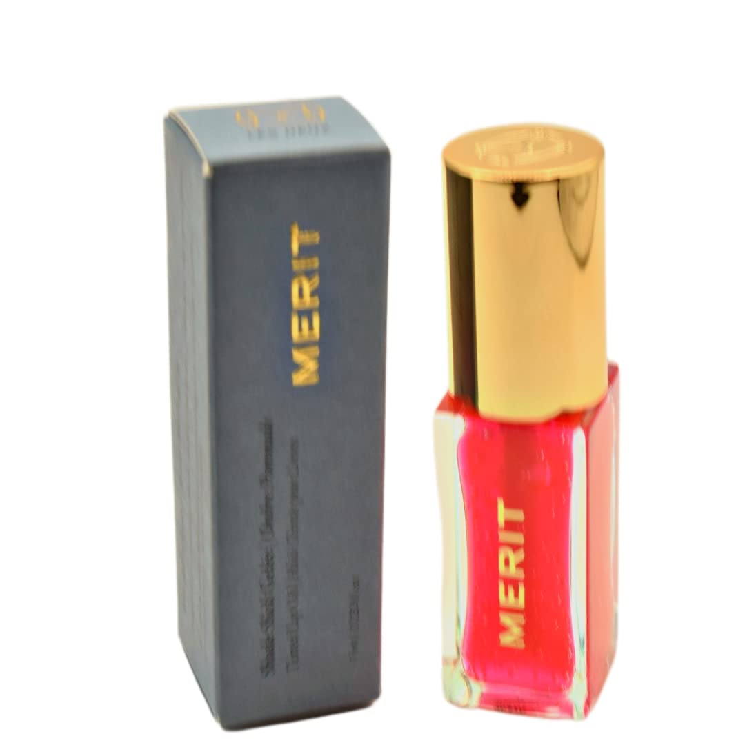 MERIT Shade Slick Gelée Sheer Tinted Lip Oil Les Deux Beauty & Personal Care Merit
